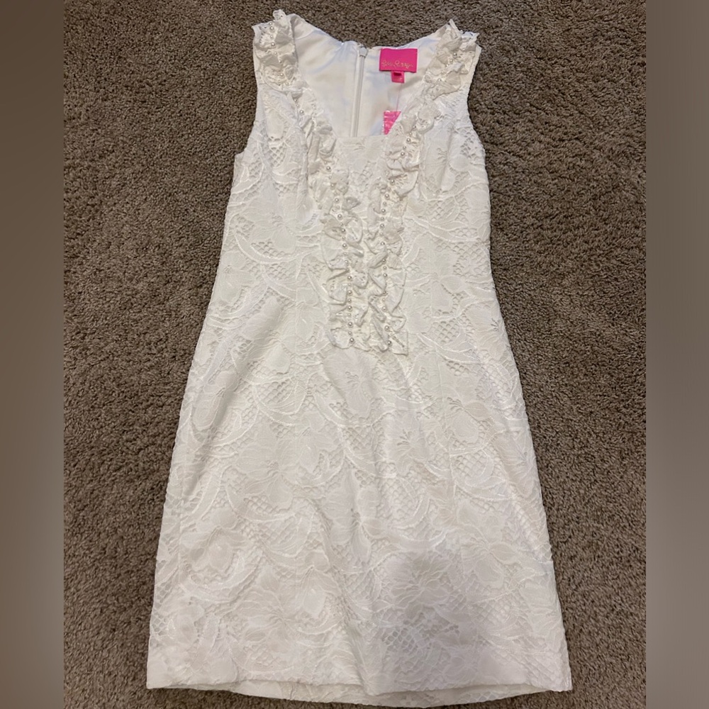 Lilly Pulitzer Kiera Shift Dress - Resort White